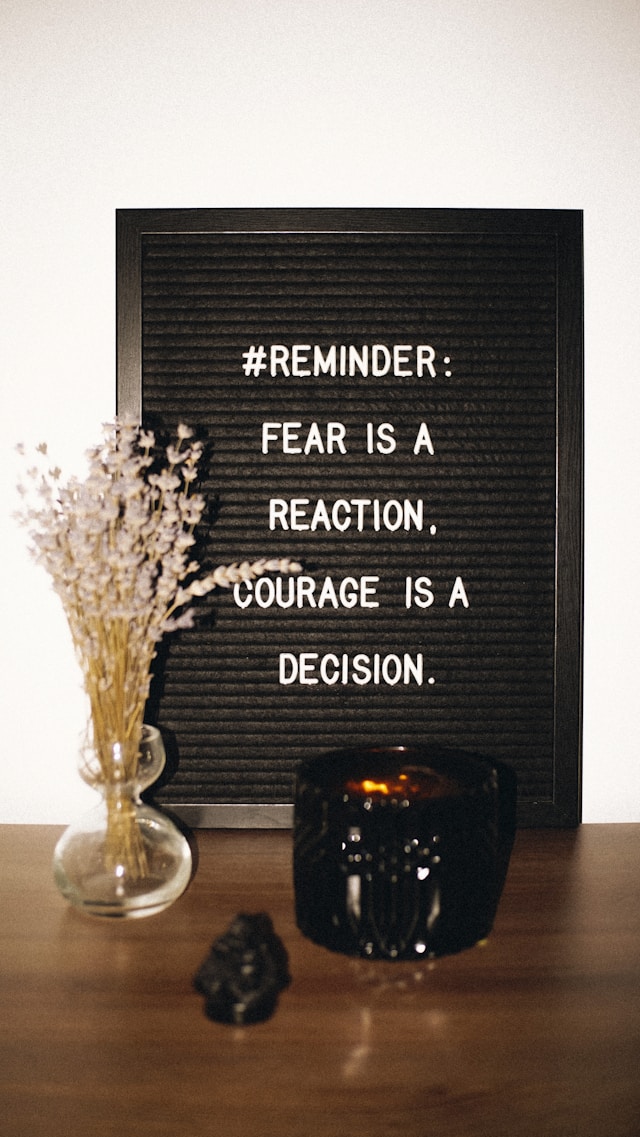 Osez, osez le courage!